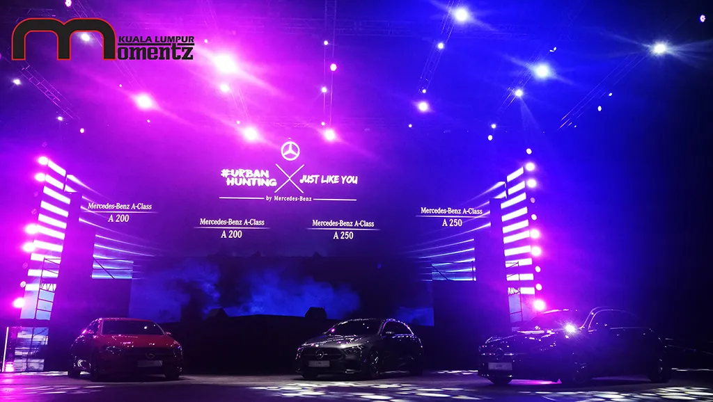 Mercedes-Benz Urban Hunting Festival — event production by MomentzKL, Kuala Lumpur