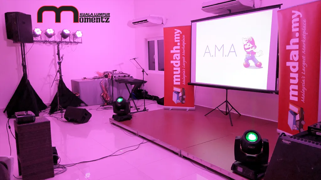 MUDAH.MY Offsite Meeting Pyjamas Dinner Party — event production by MomentzKL, Kuala Lumpur