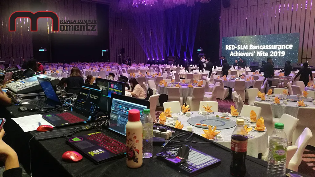 RED SLM Bancassurance Achievers’ Night 2019 — event production by MomentzKL, Kuala Lumpur