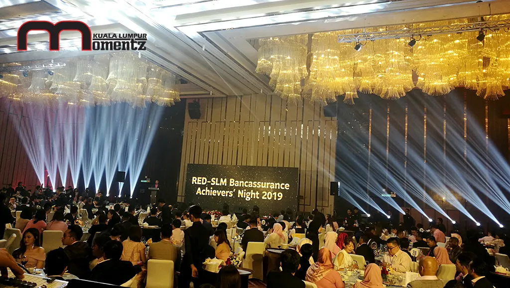 RED SLM Bancassurance Achievers’ Night 2019 — event production by MomentzKL, Kuala Lumpur
