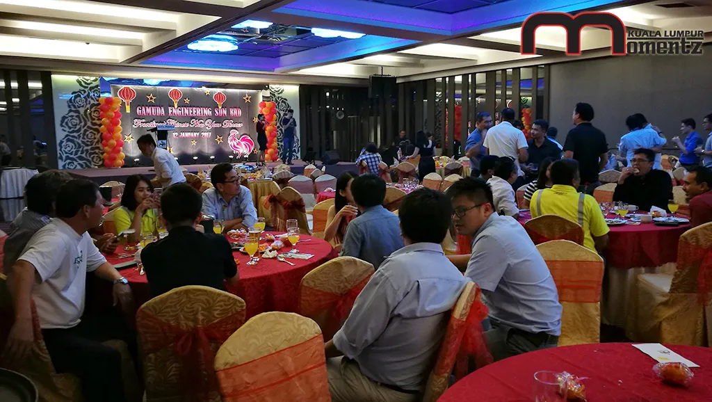 Gamuda Engineering SDN BHD CNY Dinner — event production by MomentzKL, Kuala Lumpur