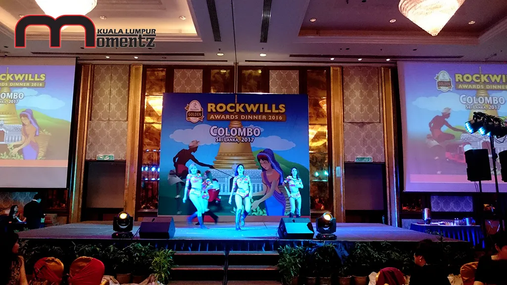 Rockwills Awards Dinner 2016 — event production by MomentzKL, Kuala Lumpur