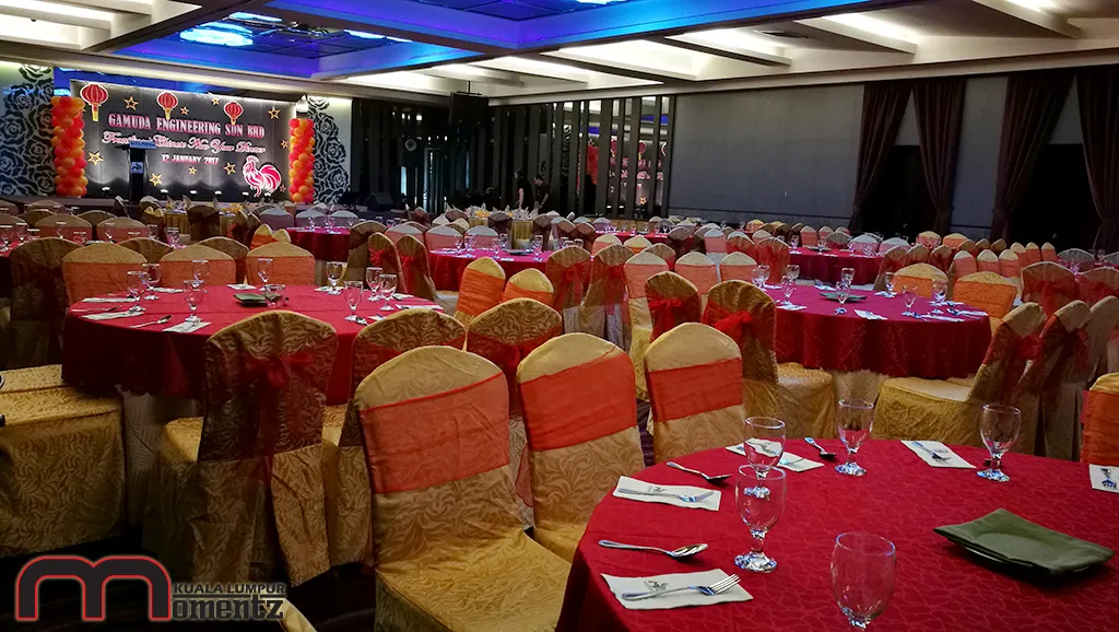 Gamuda Engineering SDN BHD CNY Dinner — event production by MomentzKL, Kuala Lumpur