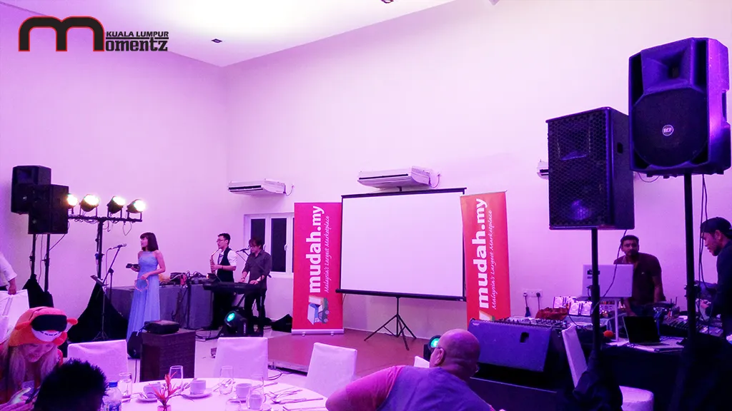 MUDAH.MY Offsite Meeting Pyjamas Dinner Party — event production by MomentzKL, Kuala Lumpur